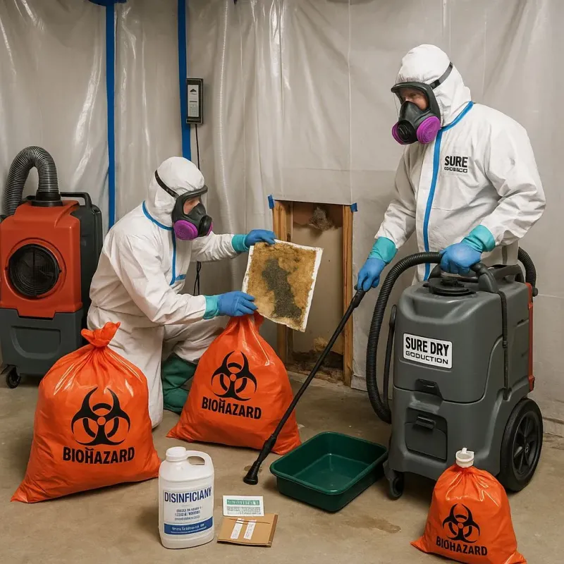 Contaminated Water Handling Protocols process in Tilton, IL